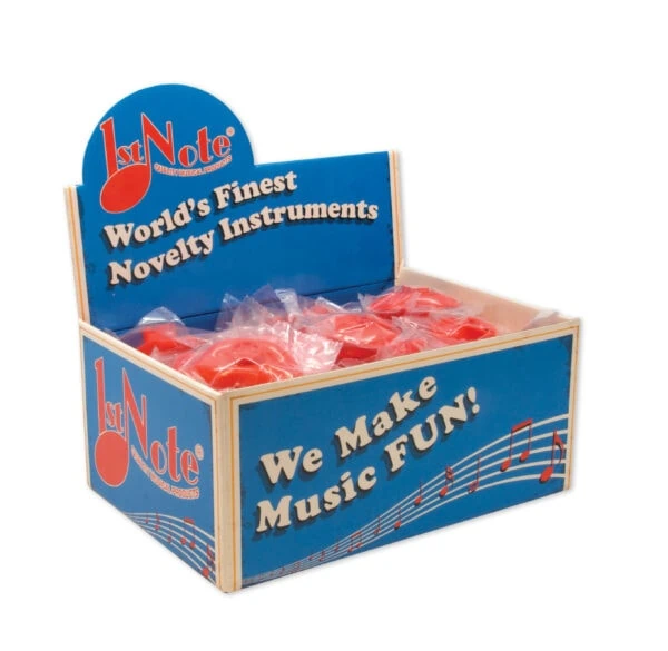 13072 - 1St Note® Lip Whistle Display (72 Pcs.)