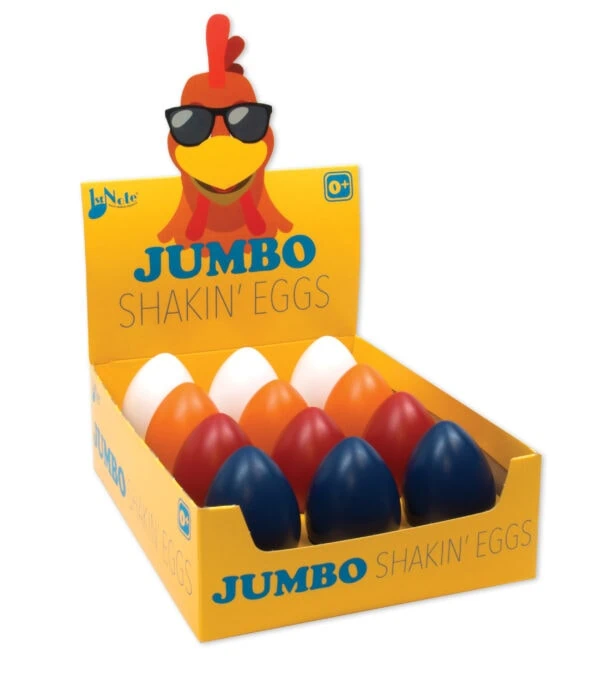 14026 - JUMBO SHAKIN' Egg Display - 12