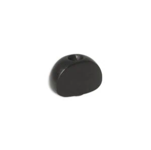 MINI AND MID-SIZE EBONY KIDNEY BUTTON