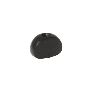 MINI AND MID-SIZE EBONY KIDNEY BUTTON