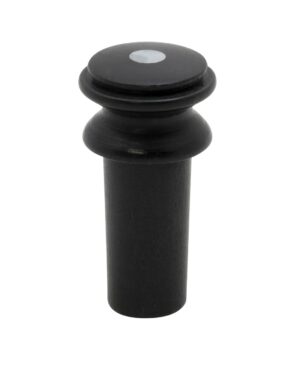 Guitar Ebony End Pin w/ Pearl Eye