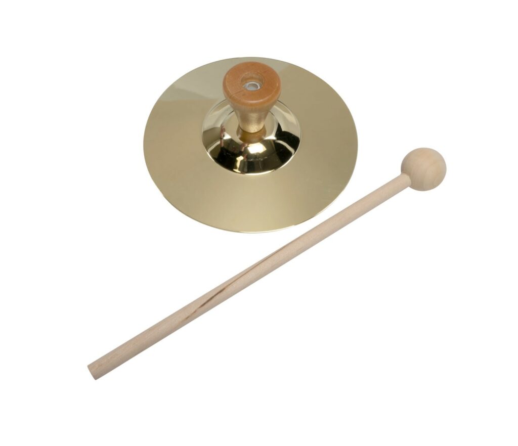 5” Single Cymbal w/Mallet - Grover Trophy