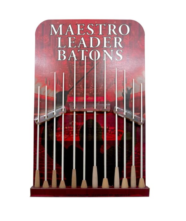 Maestro™ "Fiberglass" Baton Display, 12 Pc