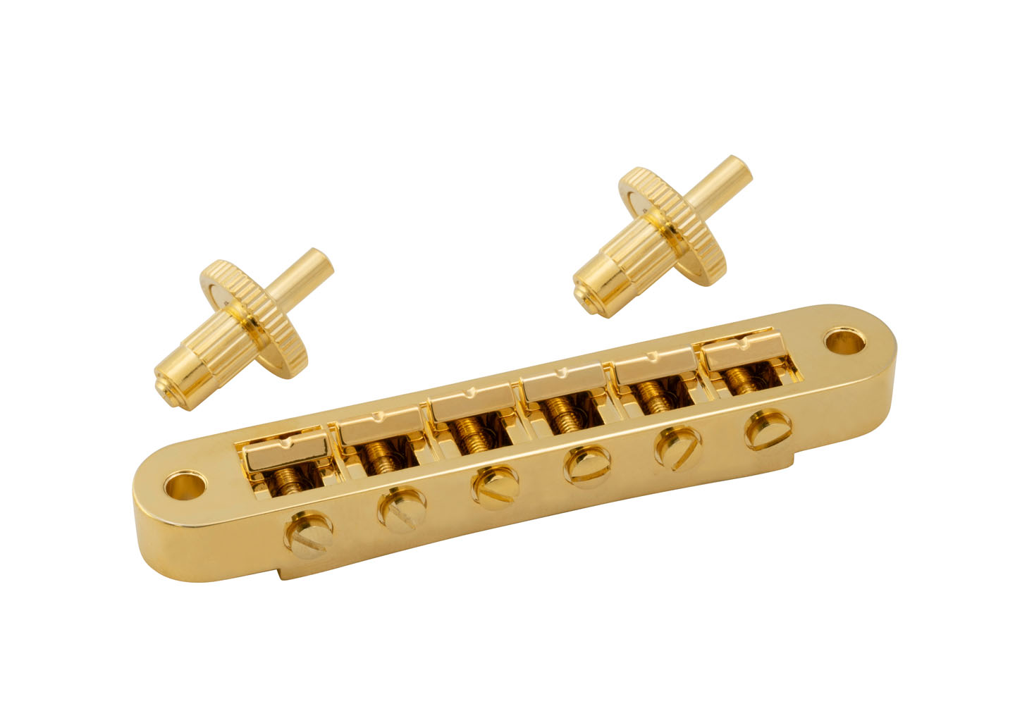 TUNE-O-MATIC GUITAR BRIDGE (NOTCHED) - Grover Trophy