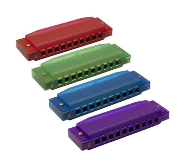FN143PB - Hohner® Harmonicas - Assorted Colors, Bag of 12