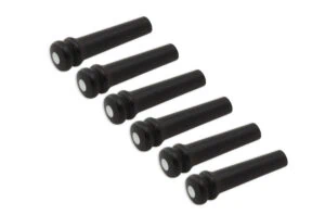 EBONY BRIDGE-PINS W/ PEARL EYE