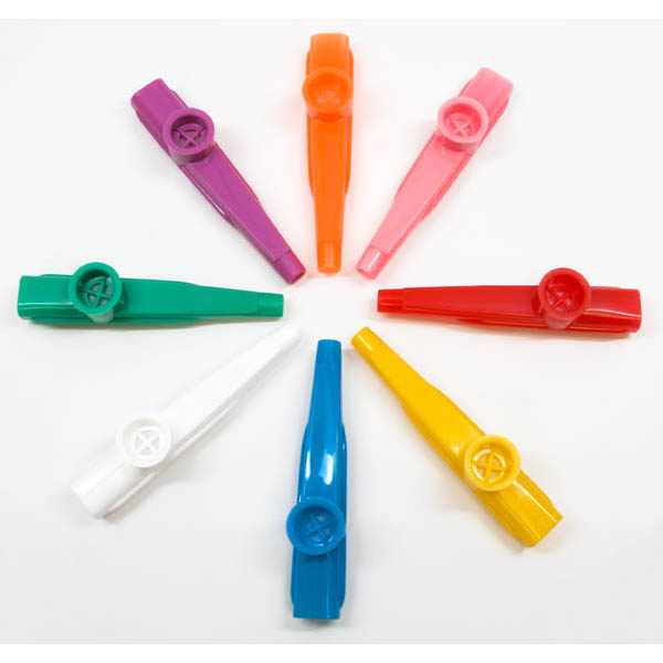 Trophy 1st Note Plastic Kazoos Hum and Make Music! Set of 6 Fun for All Ages 