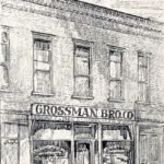 Grossman Brothers' shop on West 6th St in Cleveland, Ohio - 1923